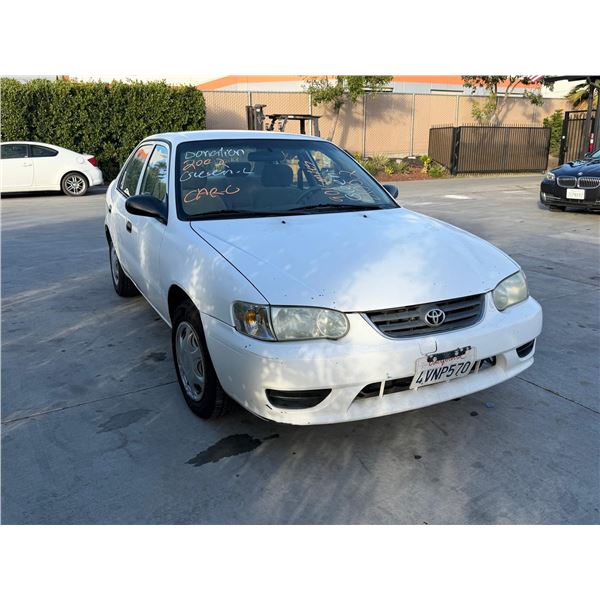 TOYT COROLLA 2002 APP  DUP/T-DON