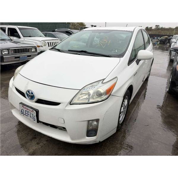 TOYT PRIUS 2010 APP/DUP-T-EXPORT ONLY-TMU
