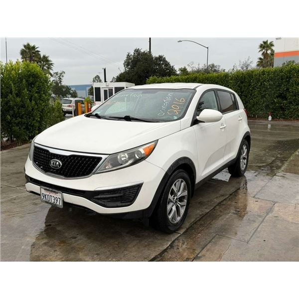 KIA SPORTAGE 2016 T-DONATION