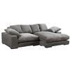 Image 1 : New Moe's Home Collection Plunge Sectional Charcoal - RV: $3249 CAD (TN-1004-25-0)