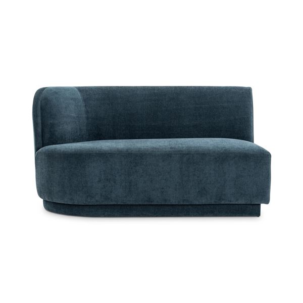 New Moe's Home Collection - Yoon 2 Seat Sofa Left Nightshade Blue - RV: $2635 (JM-1019-45)