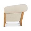 Image 2 : New Moe's Home Collection - Jones White Accent Chair - RV: $2374 CAD (FO-1047-05)