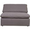 Image 1 : New Moe's Home Collection - Clay Slipper Chair Light Grey - RV: $1849 CAD (YJ-1001-29)