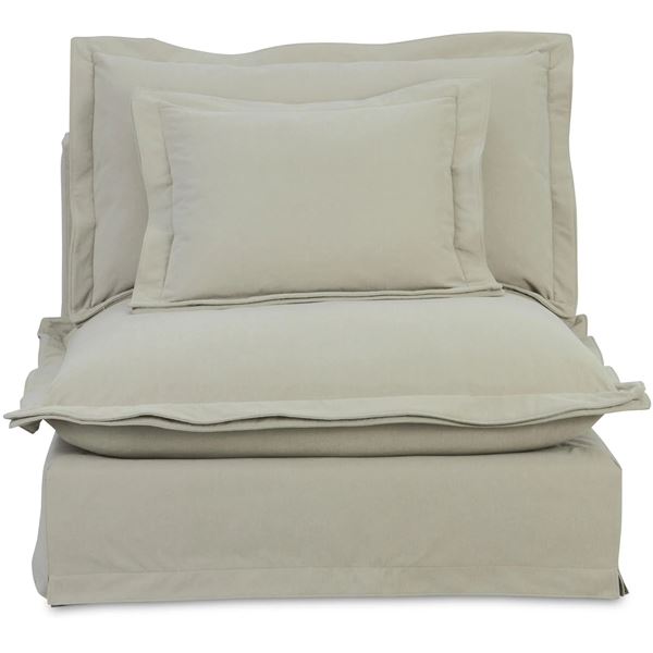 New Moe's Home Collection - Olivia Slipper Chair Sand -RV: $1449 CAD (UB-1023-34)