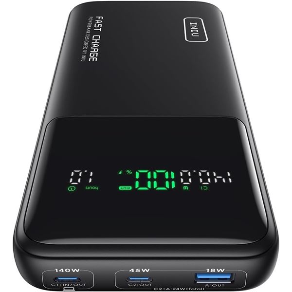 BNIB INIU Power Bank 140W 27000mAh Laptop Portable Charger - RV: $99 CAD