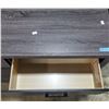 Image 2 : Modern Brown Wood Six Drawer Dresser, H33" x W58" x D16