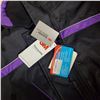 Image 3 : New Purple/Black Insulated Snow Jacket (size XS) & Pants (size S) with Tags - Unisex (3M Thinsulate 