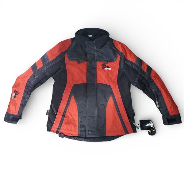 New HMK Voyager Waterproof Red/Black Jacket (size XS) with Tags