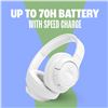Image 3 : BNIB JBL Harman Tune 770NC - Noise Cancelling Wireless Over-Ear Bluetooth Headphones  (White) - Reta