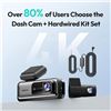 Image 2 : BNIB Botslab G980H Dash Cam - 2K Rear & 4K Front Camera - Retail: $149.00