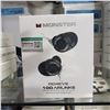 Image 2 : BNIB Monster Achieve 100 AirLinks Wireless Earbuds - RV: $129.99 CAD (with USB-C Charging Case, Buil