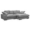 Image 1 : New Moe's Home Collection - Plunge Sectional Anthracite - RV: $3249 CAD - Store Display Item without