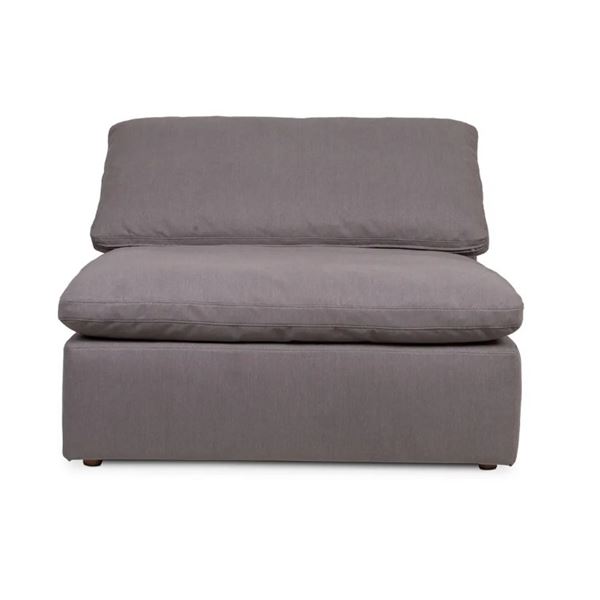 New Moe's Home Collection - Clay Slipper Chair Light Grey - RV: $1849 CAD (YJ-1001-29)