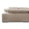 Image 3 : New Moe's Home Collection - Plunge Cappuccino Chaise Only (TN-1004-14-B)