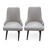 Image 1 : Group of 2 Greta Taupe Dining Chairs