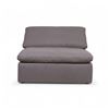 Image 2 : New Moe's Home Collection - Clay Slipper Chair Light Grey - RV: $1849 CAD (YJ-1001-29)