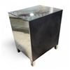 Image 3 : 2 Diamond Glitz Silver Mirrored Bedside Cabinets, H23.5" x W19.5" x D15.5" Each