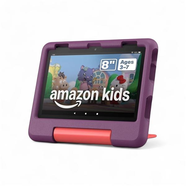 BNIB Amazon Fire HD 8 Kids Tablet - RV: $190 CAD (Case - Grape)