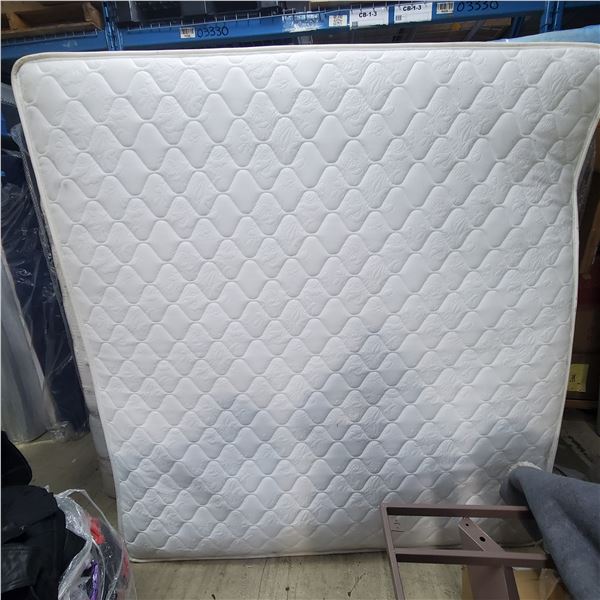 Mattress King, Approx. 80" x 75" x 6"