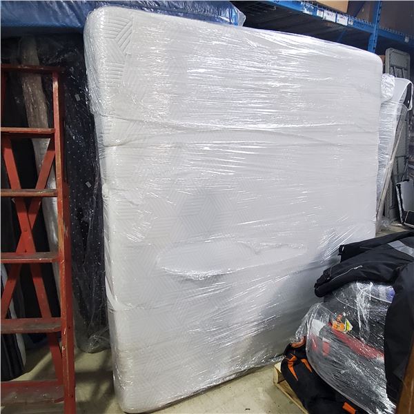 Mattress King, Approx. 75" x 76" x 10"