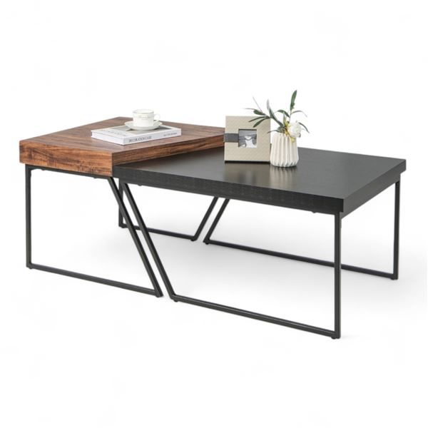 BNIB Modern Nesting Coffee Table - RV: $400 CAD (Model: JV10516BK)