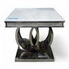 Image 1 : Moden Chrome Side Table, H23" x 23.5" x 23.5"