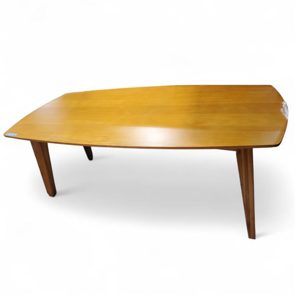 Wooden Dining Table, H29.5" x W72" x D29"