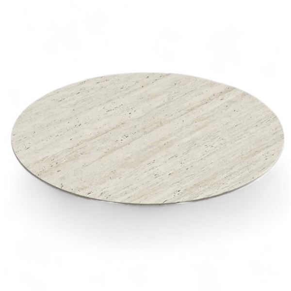 Rove Concepts Athena Round Dining 48" Table Top Only - White (B179T-003 - Packaging in a Wooden Crat