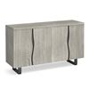 Image 1 : Grey Storage Cabinet, H29.5" x W51" x D15"