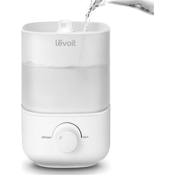 BNIB Group of 2 LEVOIT Classic 160 2.5L Top Fill Ultrasonic Humidifiers for Bedroom Retail $40 & Air