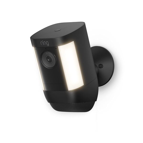 BNIB Ring Spotlight Cam Pro (Battery) Wire-Free Wi-Fi 2K Camera with Ring Vision, LED Lights & 3D Mo
