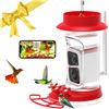 Image 1 : BNIB Soliom Hummingbird Feeder with Camera, Smart Bird Feeder Camera with 2K Live View AI Identify S
