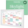 Image 1 : BNIB Skylight Calendar: 15-inch Wall Planner Digital Calendar & Chore Chart, Smart Touchscreen Inter