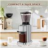 Image 2 : Conical Burr Coffee Grinder Electric, Espresso Coffee Bean Grinder Retail $133