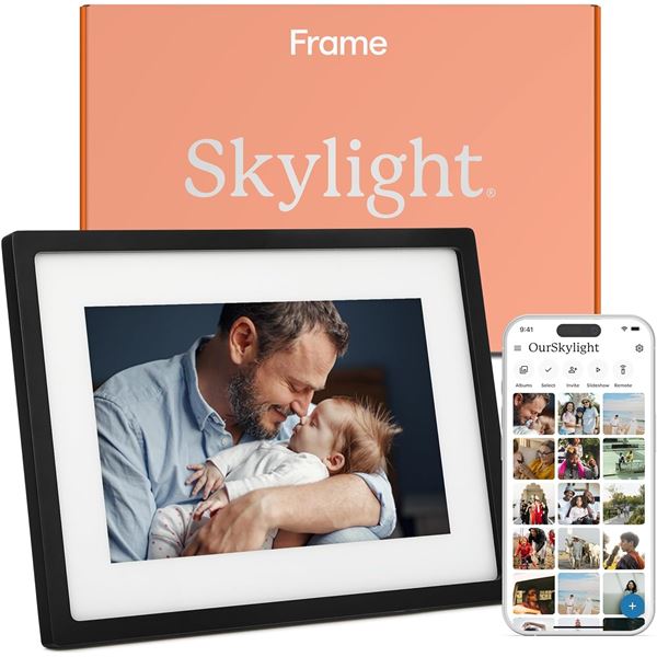 BNIB Skylight Frame - WiFi Digital Picture Frame Customer Support, Touch Screen Digital Photo Frame 