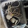 Image 2 : Assorted Microphone Cables and Wiring, Panasonic DVD Player, 2 Microphones and Speakers