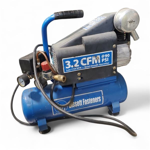 Bissett Cast Iron Cylinder Air Compressor (Model IHHD2018L-LB)