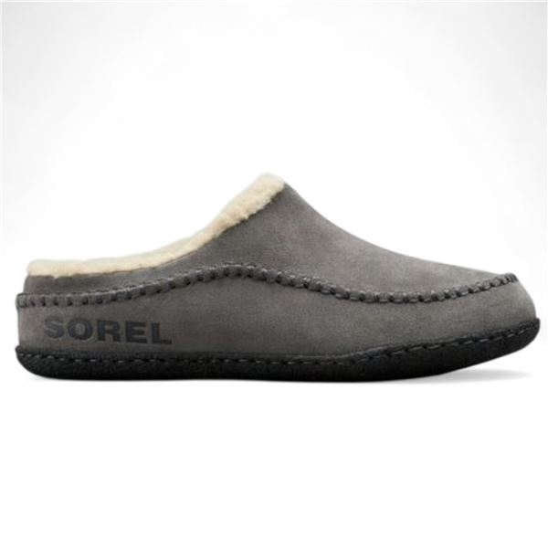 BNIB Sorel Men's Falcon Ridge II Slipper Quarry, Black - RV: $215 CAD (Size US 13)