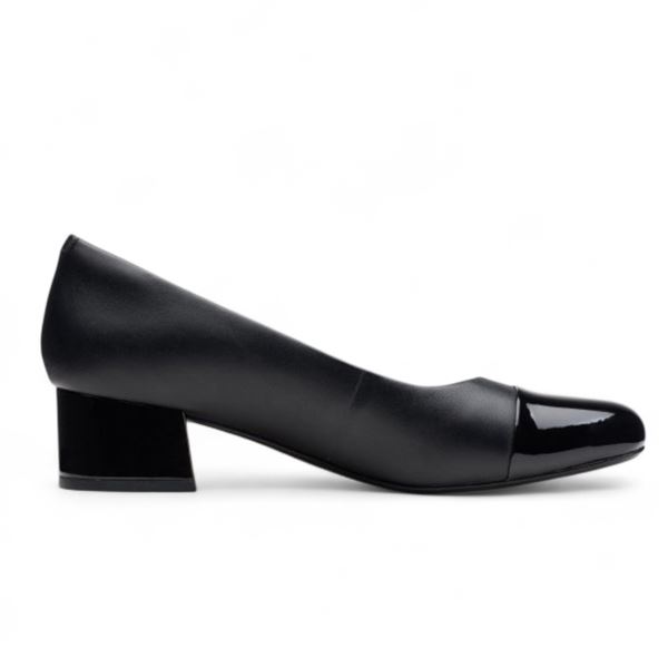 BNIB Clarks Women's Marilyn Sara Shoes Black - RV: $120 CAD (Size US 9.5 / 26153413)