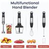Image 3 : BNIB Ganiza Immersion Blender, Electric Hand Blender 800W with 15 Speed and Turbo Mode Handheld Blen