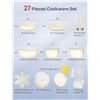 Image 5 : BNIB Ganiza Cookware Set Non Stick, 27 Pcs Pots and Pans Set Retail $90