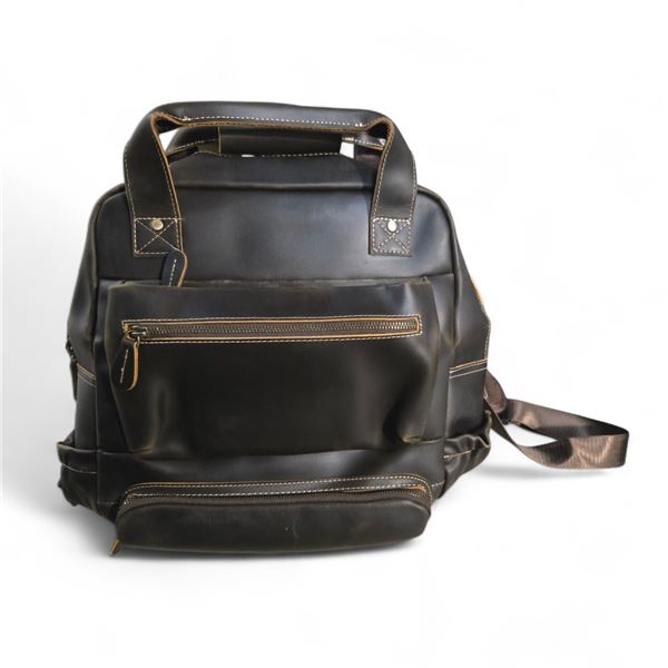 Leather Backpack