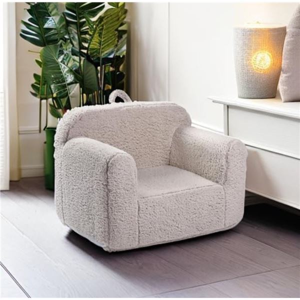 BNIB HomCay Sherpa Grey Small Child Armchair