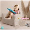 Image 2 : BNIB HomCay Sherpa Grey Small Child Armchair
