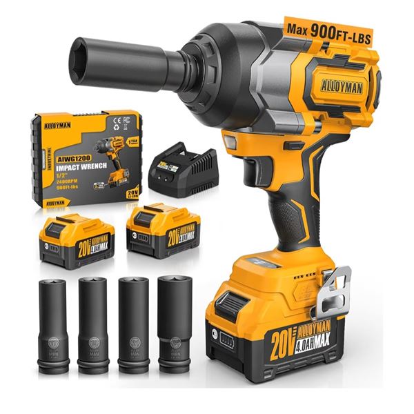 BNIB Cordless Brushless Impact Wrench Retail $230