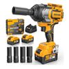 Image 1 : BNIB Cordless Brushless Impact Wrench Retail $230
