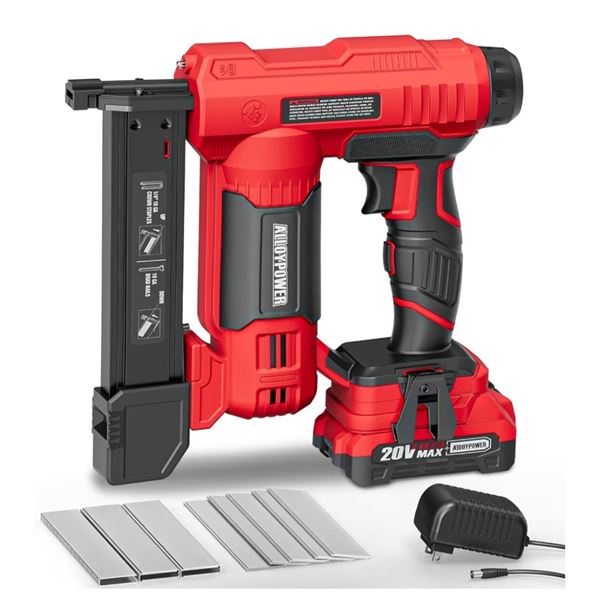BNIB ALLOYPOWER 18 Gauge Nail Gun Battery Powered $140