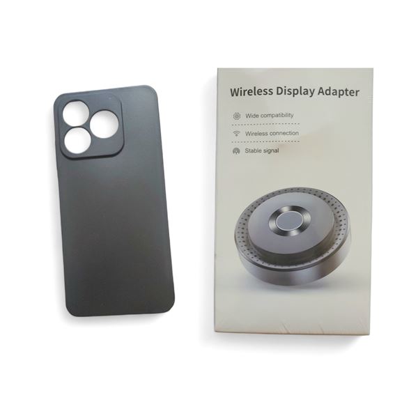 BNIB Wireless Display Adapter Q8 and 4 Pcs NEOYUKL Phone Case for ZTE - RV: $130 CAD