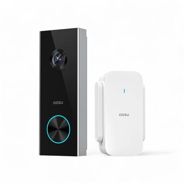 BNIB Aosu Doorbell Camera Wireless Outdoor - RV: $149.99 CAD (B09H2T18WD)
