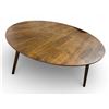 Image 1 : Oval Wood Coffee Table